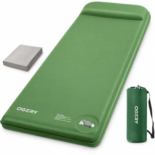 OGERY 3" Memory Foam Self-Inflating Pad