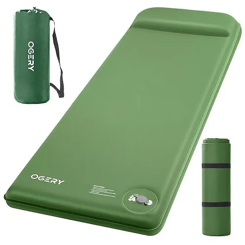 OGERY 3" Memory Foam Self-Inflating Pad